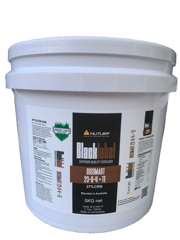 Nuturf Black Label Biosmart 23-0-4+TE Granular Fertilser